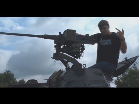 Youtube: 50 Cal Machine Gun vs. 250 Watermelons