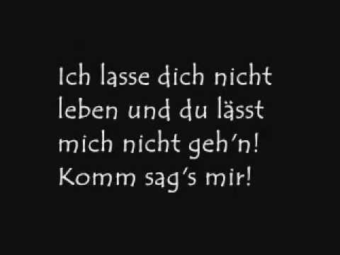 Youtube: Overground - Hass mich (Lyrics)