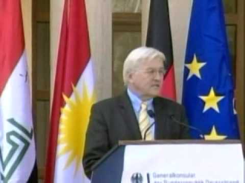 Youtube: KurdistaN Steinmeier eroِffnet Generalkonsulat in Arbil KurdiStaN