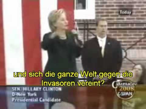 Youtube: Hillary Clinton über außerirdische Bedrohung