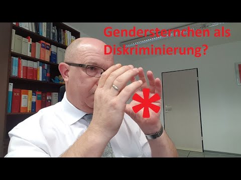 Youtube: Gendersternchen als Diskriminierung?