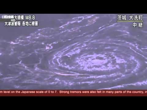 Youtube: Japan Whirlpool - Huge Whirlpool Hits Japan After 8.9 Tsunami