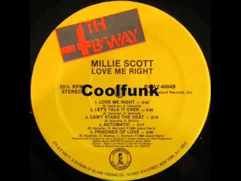 Youtube: Millie Scott - Let's Talk It Over (Ballad-Funk 1987)