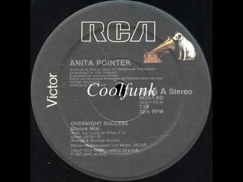 Youtube: Anita Pointer - Overnight Success (12" Dance Mix 1987)