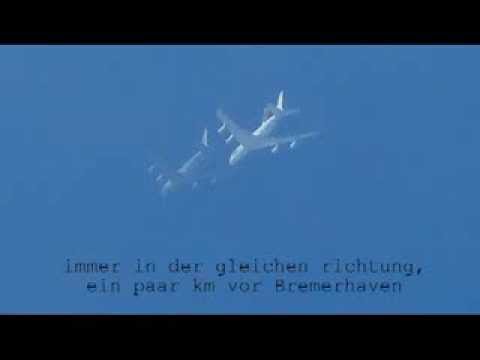 Youtube: Luftbetankungen über bewohntem Gebiet, Norddeutschland