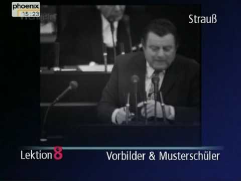 Youtube: Wehner versus Strauß: "Herr Strauß und seine Mitsträuße"