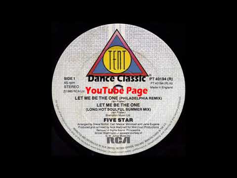Youtube: Five Star - Let Me Be The One (Philadelphia Remix)