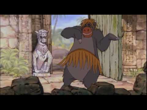 Youtube: I Wanna Be Like You: Baloo Scat