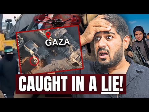 Youtube: Hamas-Palästinenser versuchen, Propaganda zu filmen, israelische Drohne entlarvt sie live im Fern...