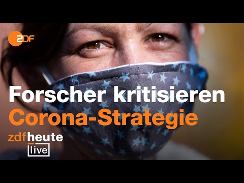 Youtube: Forscher fordern Corona-Strategiewechsel │ ZDFheute live