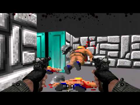 Youtube: Wolfenstein: NewOrder old school level <i class=