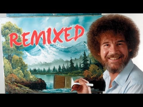 Youtube: Bob Ross Remixed | Happy Little Clouds | PBS Digital Studios
