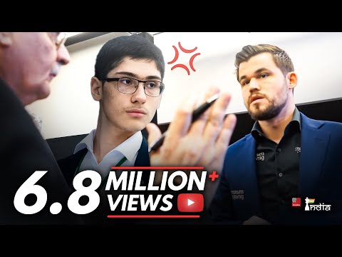 Youtube: The big controversy in the game of Magnus Carlsen and Alireza Firouzja at the World Blitz 2019