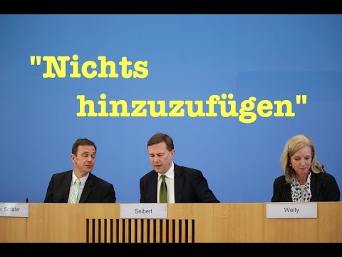 Youtube: Supercut: Die Bundesregierung hat nichts hinzuzufügen