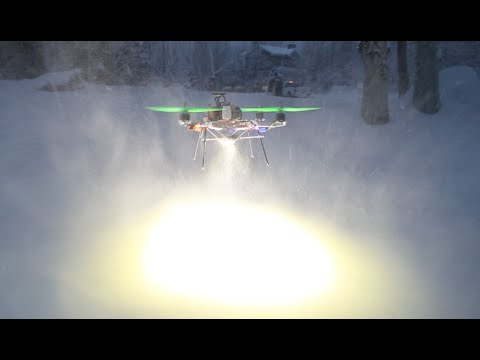 Youtube: 100W LED on DRONE - Aerial Spot Light