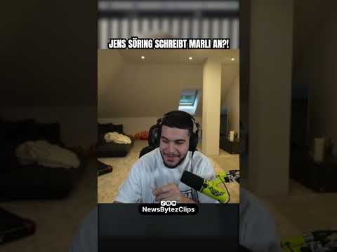 Youtube: Jens Söring schreibt Marli an?! - Im Twitchstream von Rohat #rohat #jenssöring #marli #fyp #funny