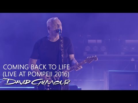 Youtube: David Gilmour - Coming Back To Life (Live At Pompeii)