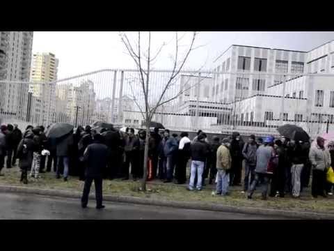 Youtube: About Two Thousand Ukrainians Picketed the US Embassy in Kiev