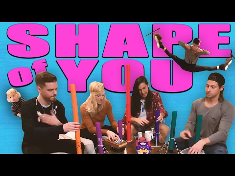Youtube: Ed Sheeran Cover with weird instruments!