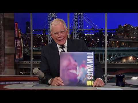 Youtube: Tom Waits - "Chicago" (Live on David Letterman, 2012)