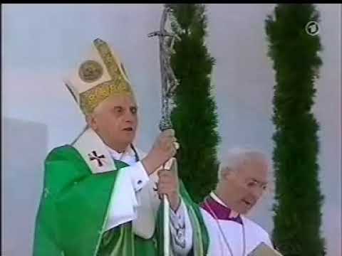 Youtube: Großer Gott, wir loben Dich! Papst Benedikt 2006 in München (Deutschland)