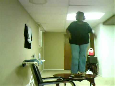 Youtube: Fat Failure lady falls