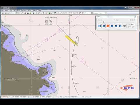 Youtube: Costa Concordia AIS Track