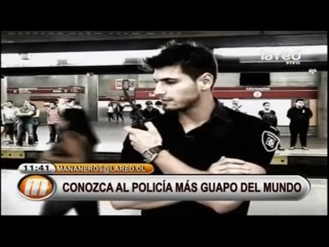 Youtube: El policía más guapo de mundo es de Brasil