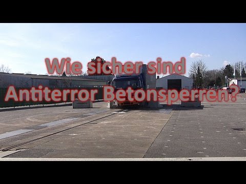 Youtube: "Wie sicher sind Antiterror Betonsperren?" MDR-Umschau (11.04.2017)
