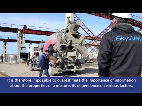 Youtube: Special concrete – SkyWay classified development