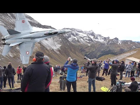 Youtube: AXALP 2021 The Greatest AvGeek Show on Earth!!  Spectacular Swiss AirForce Live Firing!!