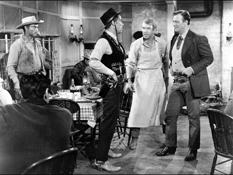 Youtube: Der Mann der Liberty Valance erschoss  - Beste Szene!! Konfrontation im Gasthaus!!