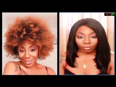 Youtube: Natural Hair | How To Wear Natural Hair Under Wigs