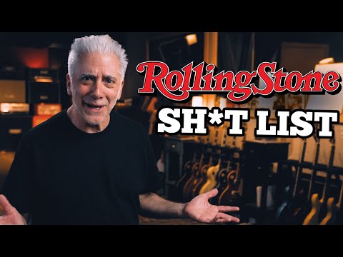 Youtube: Rolling Stones' Idiotic Top 250 Guitar Players List