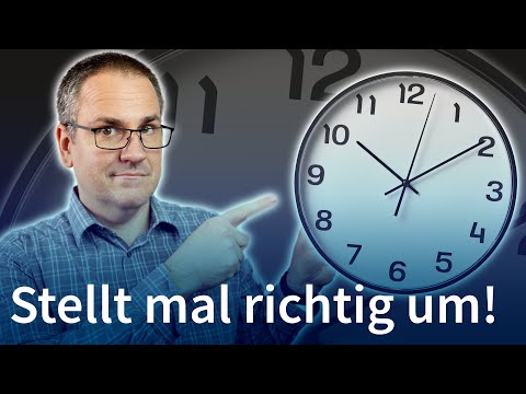 Youtube: Sommerzeit abschaffen: Das könnte die Lösung sein
