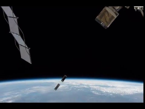 Youtube: Two CubeSats Deployed from the International Space Station