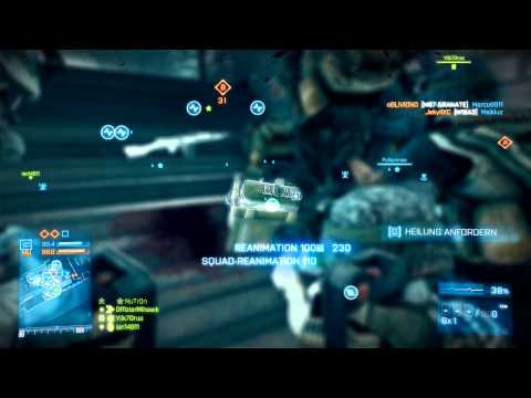 Youtube: Battlefield3 │ 64 Man Server in der Metro │Action ohne Ende