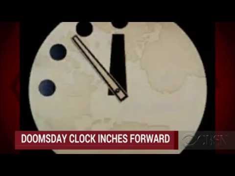 Youtube: World War 3 : The Doomsday Clock ticks again moving 3 minutes till Midnight (Jan 23, 2015)