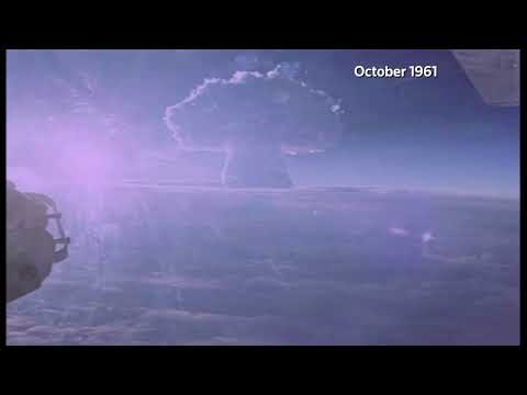 Youtube: Russia releases secret footage of 1961 Tsar Bomba hydrogen blast | REUTERS