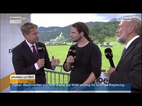 Youtube: G7-Gipfel in Elmau:  H.-W. Werner Sinn und A. Passadakis zum TTIP-Abkommen am 07.06.2015