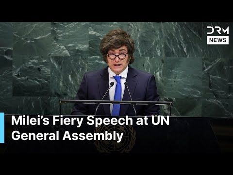Youtube: FULL SPEECH: Argentina’s Milei Lauds Trump at UN, Slams Left-Wing Politics in Fiery Remarks | AC1G