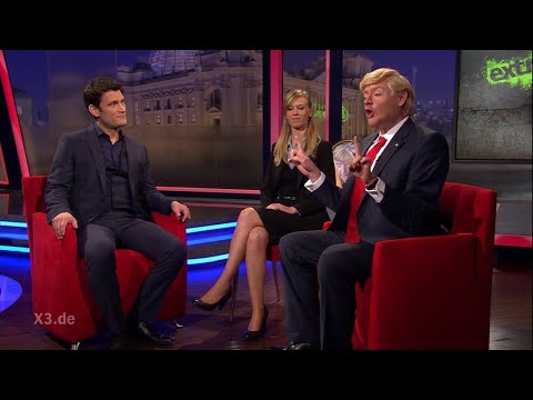 Youtube: Christian Ehring im Gespräch mit Donald Trump | extra 3 | NDR