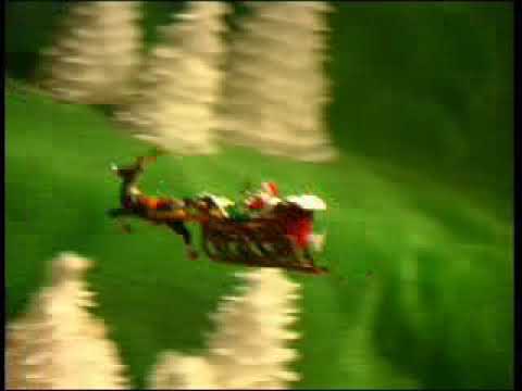 Youtube: Fliegender Weihnachtsmann-Schlitten