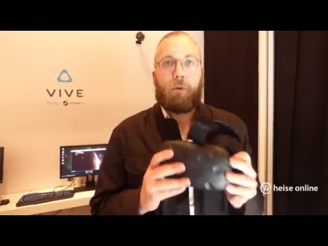 Youtube: Ausprobiert: VR-Brille HTC Vive Pre