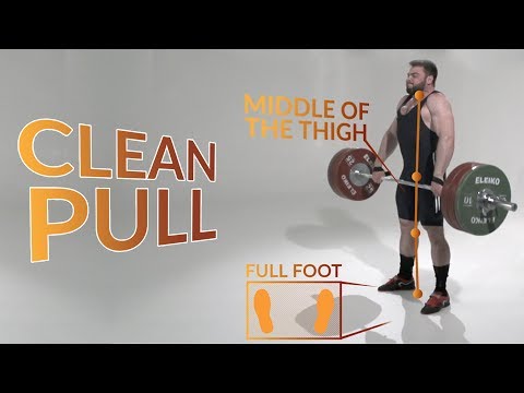 Youtube: Clean PULL / weightlifting