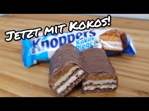 Youtube: Knoppers Kokos Riegel im Test | Wie schmeckt er? | FoodLoaf