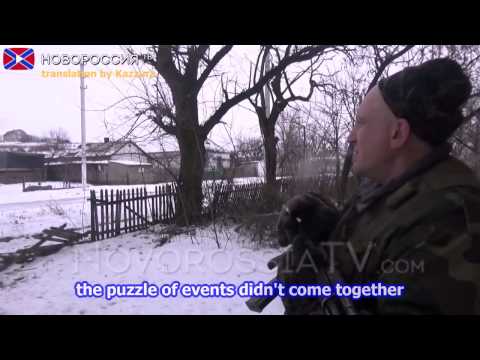 Youtube: Erste Slawjansker Milizbrigade   Gewaltsame Aufklärung