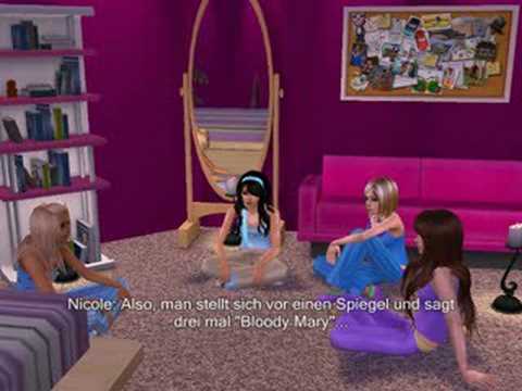 Youtube: Pyjamaparty mit Folgen by sims2 mit Bloody Mary