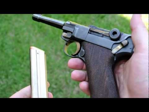 Youtube: Shooting the Luger P08 9mm pistol