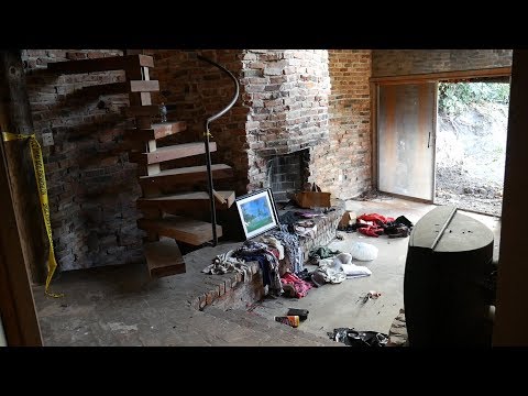 Youtube: UNKNOWN CRIME SCENE in ABANDONED Log Cabin MANSION